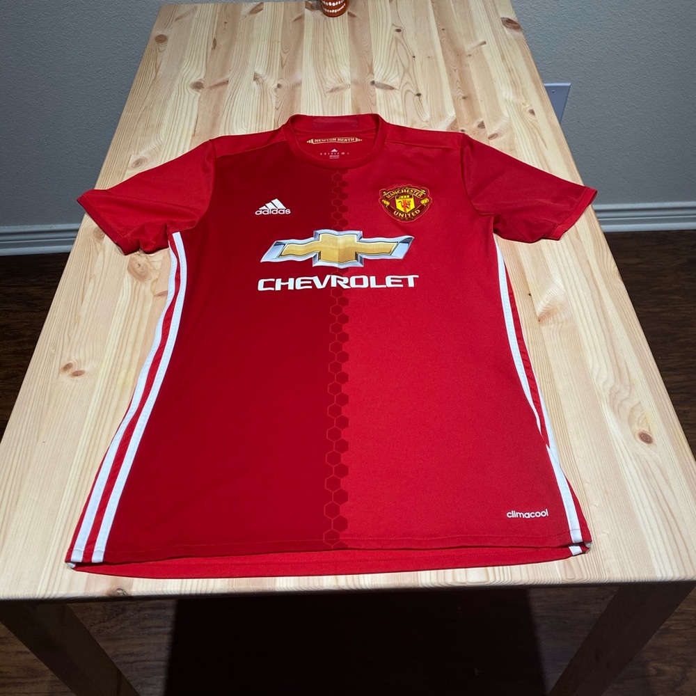 Manchester United Adidas Home Soccer Jersey